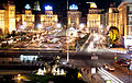 Maidan Nezalezhnosti by night.