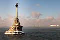 Monument to sunken ships